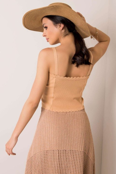 Koszulka Top Model 178-TP-3008.94 Camel - Rue Paris Rue Paris Koszulka Top Model 178-TP-3008.94 Camel - Rue Paris Rue Paris