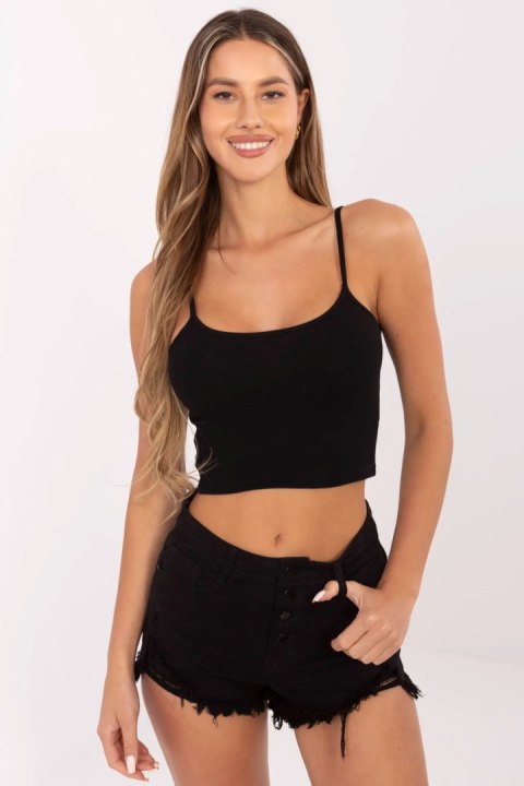 Koszulka Top Model RV-TP-6626.88 Black - Rue Paris Rue Paris