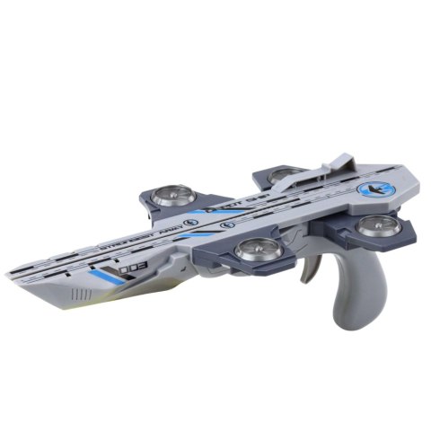 Pistolet Wyrzutnia Samolotów Myśliwców Zestaw 3w1 Światła Dźwięki LEAN Toys Pistolet Wyrzutnia Samolotów Myśliwców Zestaw 3w1 Światła Dźwięki LEAN Toys