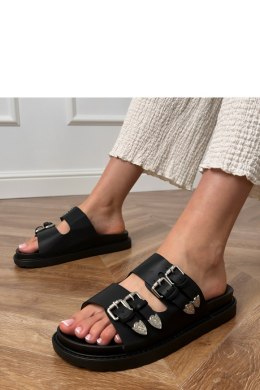 Sandał Klapki Model Fetta 100-448 Black - PRIMO PRIMO