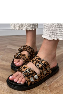 Sandał Klapki Model Fetta 100-448 Panterka - PRIMO PRIMO