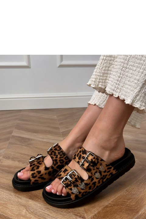 Sandał Klapki Model Fetta 100-448 Panterka - PRIMO PRIMO