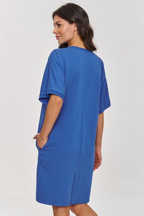 Sukienka Model M864 Indygo - Makadamia Makadamia