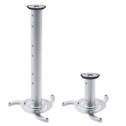 Uchwyt sufitowy Maclean MC-517 S do projektora 80-980mm 10kg srebrny Maclean