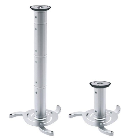 Uchwyt sufitowy Maclean MC-517 S do projektora 80-980mm 10kg srebrny Maclean Uchwyt sufitowy Maclean MC-517 S do projektora 80-980mm 10kg srebrny Maclean