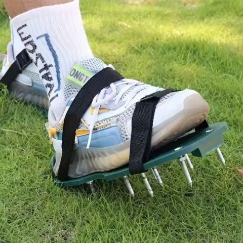 Aerator Wertykulator Nakładki Na Buty Z Kolcami Do Trawy LEAN Aerator Wertykulator Nakładki Na Buty Z Kolcami Do Trawy LEAN