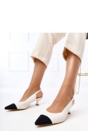 Czółenka Model Cassie E5587 White - PRIMO PRIMO