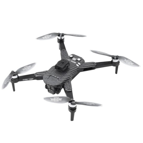 Dron Y329 Kamera HD WIFI Światła LED Aplikacja Czarny Karbonowy LEAN Toys Dron Y329 Kamera HD WIFI Światła LED Aplikacja Czarny Karbonowy LEAN Toys