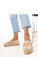 Espadryle Model Lorina E5573 Beige - PRIMO PRIMO