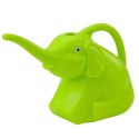 Mała Konewka Plastikowa Do Podlewania Dla Dzieci Słoń Zielony LEAN TOYS
