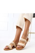 Sandał Klapki Model Rios V-2231 Beige - PRIMO PRIMO