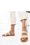 Sandał Klapki Model Rios V-2231 Beige - PRIMO PRIMO