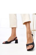 Sandały Model Lourdes E5515 Black - PRIMO PRIMO