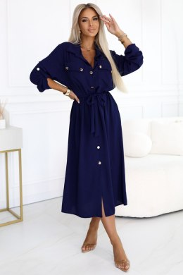 Sukienka Model 531-6 Navy - Numoco Numoco