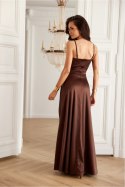 Sukienka Model Salma BRA SUK0462 Brown - Roco Fashion Roco Fashion