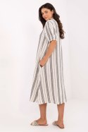 Sukienka Model TW-SK-BI-2451.84 White/Black - Och Bella Och Bella