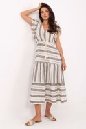 Sukienka Model TW-SK-BI-28760.97 White/Black - Och Bella Och Bella
