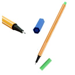 Zestaw Cienkopisy Biurowe Szkolne Grubość 0,4mm Kolorowe 12szt LEAN
