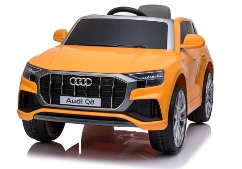 Auto na Akumulator Audi Q8 JJ2066 Żółty Lakierowany LEAN CARS Auto na Akumulator Audi Q8 JJ2066 Żółty Lakierowany LEAN CARS