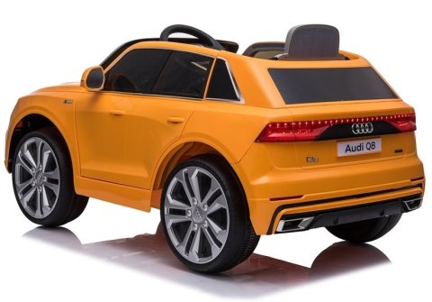 Auto na Akumulator Audi Q8 JJ2066 Żółty Lakierowany LEAN CARS Auto na Akumulator Audi Q8 JJ2066 Żółty Lakierowany LEAN CARS