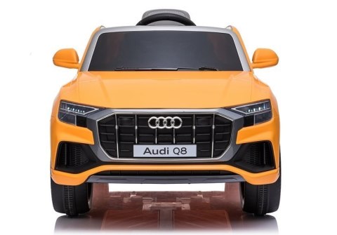 Auto na Akumulator Audi Q8 JJ2066 Żółty Lakierowany LEAN CARS Auto na Akumulator Audi Q8 JJ2066 Żółty Lakierowany LEAN CARS