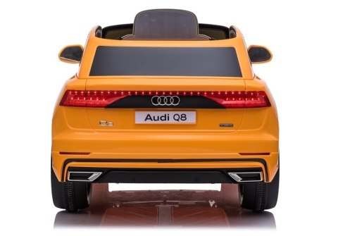 Auto na Akumulator Audi Q8 JJ2066 Żółty Lakierowany LEAN CARS Auto na Akumulator Audi Q8 JJ2066 Żółty Lakierowany LEAN CARS