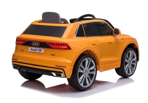 Auto na Akumulator Audi Q8 JJ2066 Żółty Lakierowany LEAN CARS Auto na Akumulator Audi Q8 JJ2066 Żółty Lakierowany LEAN CARS