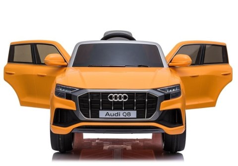 Auto na Akumulator Audi Q8 JJ2066 Żółty Lakierowany LEAN CARS Auto na Akumulator Audi Q8 JJ2066 Żółty Lakierowany LEAN CARS