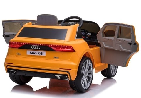 Auto na Akumulator Audi Q8 JJ2066 Żółty Lakierowany LEAN CARS Auto na Akumulator Audi Q8 JJ2066 Żółty Lakierowany LEAN CARS