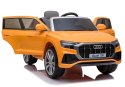 Auto na Akumulator Audi Q8 JJ2066 Żółty Lakierowany LEAN CARS Auto na Akumulator Audi Q8 JJ2066 Żółty Lakierowany LEAN CARS