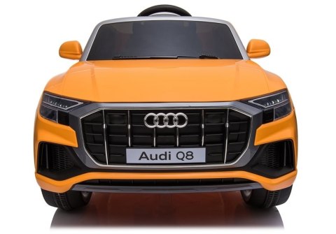 Auto na Akumulator Audi Q8 JJ2066 Żółty Lakierowany LEAN CARS Auto na Akumulator Audi Q8 JJ2066 Żółty Lakierowany LEAN CARS
