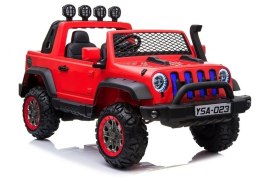 Auto na akumulator YSA023 Czerwony 24V LEAN CARS