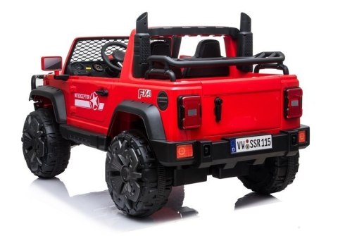 Auto na akumulator YSA026 Czerwony LEAN CARS