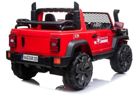 Auto na akumulator YSA026 Czerwony LEAN CARS