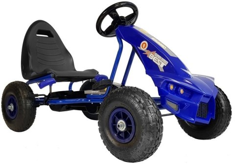 Gokart na Pedały A-18 Niebieski LEAN Sport Gokart na Pedały A-18 Niebieski LEAN Sport