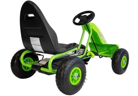 Gokart na Pedały A-18 Zielony LEAN Sport Gokart na Pedały A-18 Zielony LEAN Sport