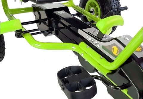 Gokart na Pedały A-18 Zielony LEAN Sport Gokart na Pedały A-18 Zielony LEAN Sport