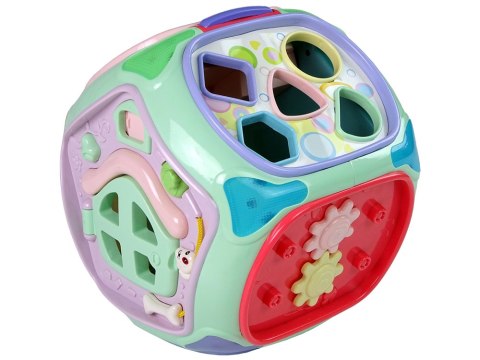 Interaktywny Sorter z Telefonem Nauka Kształtów Liczb Pianinko LEAN Toys Interaktywny Sorter z Telefonem Nauka Kształtów Liczb Pianinko LEAN Toys
