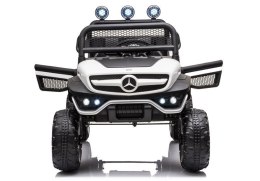 Pojazd na Akumulator Mercedes Unimog S Biały LEAN CARS