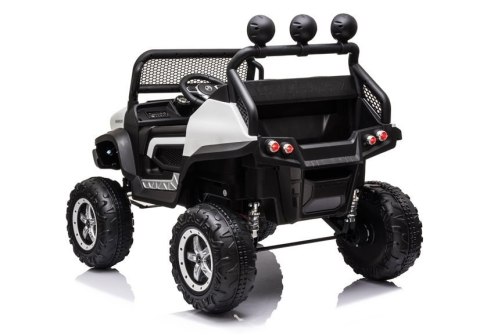 Pojazd na Akumulator Mercedes Unimog S Biały LEAN CARS Pojazd na Akumulator Mercedes Unimog S Biały LEAN CARS