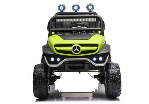 Pojazd na Akumulator Mercedes Unimog S Zielony LEAN CARS Pojazd na Akumulator Mercedes Unimog S Zielony LEAN CARS