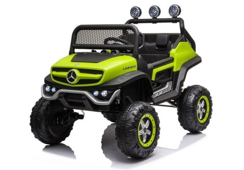 Pojazd na Akumulator Mercedes Unimog S Zielony LEAN CARS Pojazd na Akumulator Mercedes Unimog S Zielony LEAN CARS