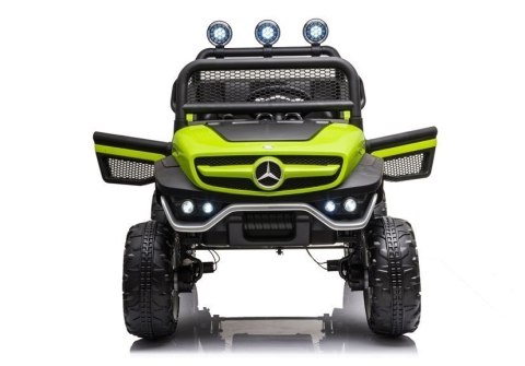Pojazd na Akumulator Mercedes Unimog S Zielony LEAN CARS Pojazd na Akumulator Mercedes Unimog S Zielony LEAN CARS