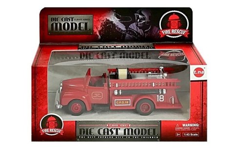 Samochodzik Resorak Wóz Strażacki 1:43 LEAN Toys