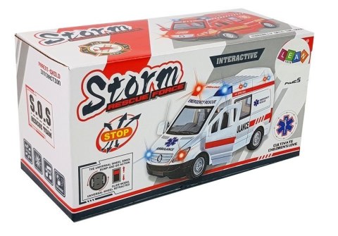 Straż Pożarna na Baterie Światło Dźwięki LEAN Toys