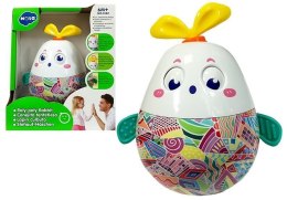 Wańka Wstańka Królik Roly-Poly Kolorowy LEAN Toys