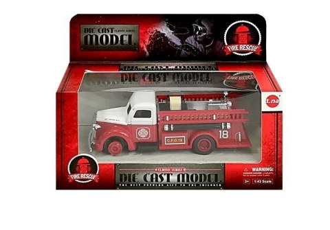 Wóz Strażacki 1:43 Resorak LEAN Toys Wóz Strażacki 1:43 Resorak LEAN Toys