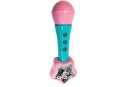Zestaw Gitara Dla Dzieci z Mikrofonem Zestaw Karaoke Różowa LEAN Toys