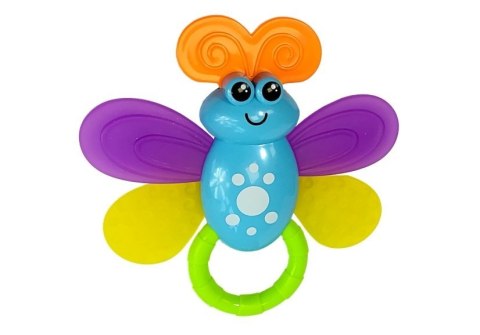 Zestaw Grzechotek Gryzaków Kolorowe Zwierzątka Misiu Żabka LEAN Toys Zestaw Grzechotek Gryzaków Kolorowe Zwierzątka Misiu Żabka LEAN Toys