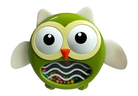 Zestaw Grzechotek dla Niemowląt Sowa z Kulkami LEAN Toys Zestaw Grzechotek dla Niemowląt Sowa z Kulkami LEAN Toys